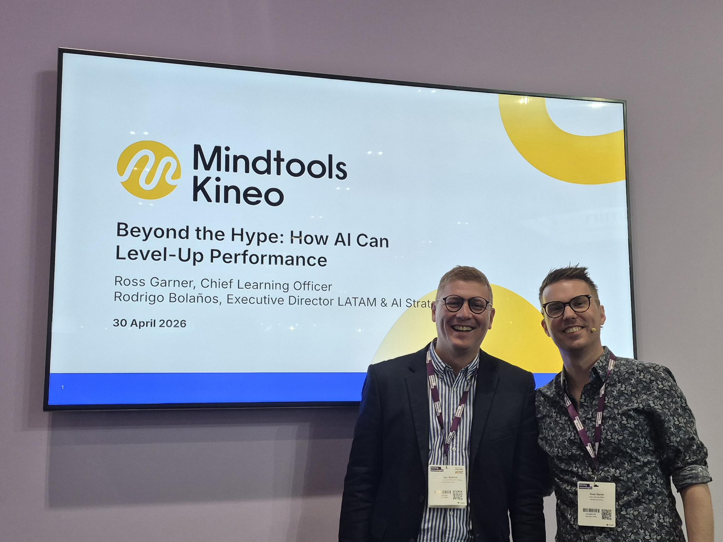 Ross Garner and Rodrigo Bolanos, Mindtools Kineo